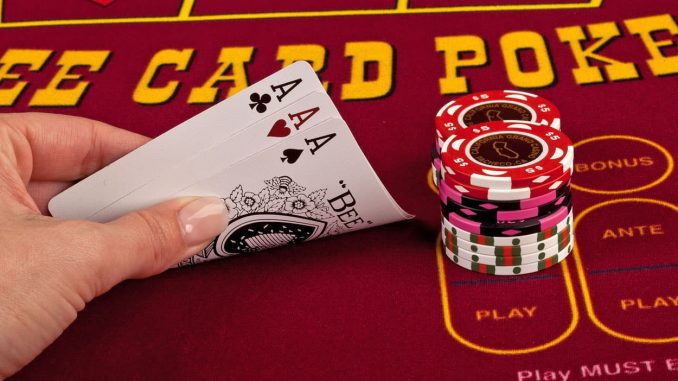Ketentuan Taruhan Three Card Poker